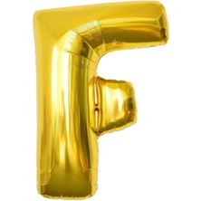 Tatlı Günler Altın Folyo Balon 16" Inç 40  cm  F Harfi
