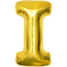 Tatlı Günler Altın Folyo Balon 32" Inç 76  cm  I Harfi