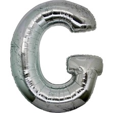 Tatlı Günler Gümüş Folyo Balon 16" Inç 40  cm  G Harfi