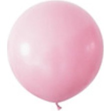 27 Inç Jumbo Balon Makaron Pembe 70 cm Çap 1 Adet