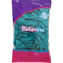 Tatlı Günler Turkuaz Mavi Balon 20 Adet Pastel Mat Balon Büyük Boy 30  cm