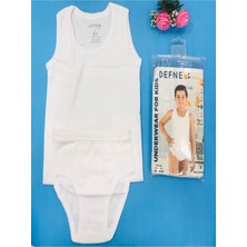 Kıpırık Baby  % 100 Pamuk Erkek Çocuk Atlet Takımı