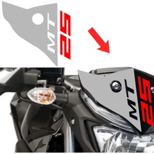 Yamaha Mt-25 2016-2018 Ön Cam Sticker