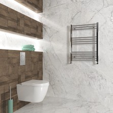 Carisa Nile Çelik Havlupan Modern Tasarım Krom 80X60 cm