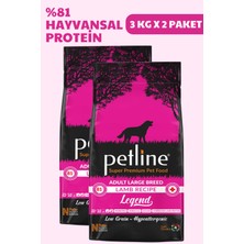 Petline Kuzu Etli Yetişkin Köpek Maması 6KG ( 2 x 3Kg ) - LEGEND