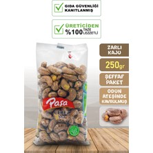 Paşa Kuruyemiş Odun Ateşinde Kavrulmuş Zarlı Kaju 250 gr (1. Kalite)