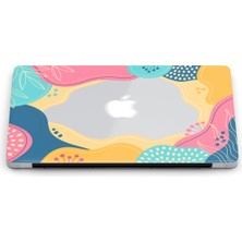 Macbook Air (M2-M3) Kılıf 13.6 Inç A2681-A3113 2022/2024 Şeffaf Sert Kapak Koruma Macos-22 Soft Pembe, Turkuaz, Lacivert