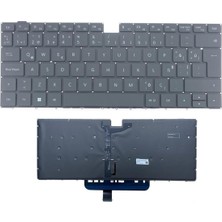Afila Huawei D15 R7 2020 Notebook Klavyesi - Siyah - Tr - Işıklı