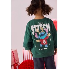 Cg Kids Stitch Noel Temalı Kız Eşofman Takim