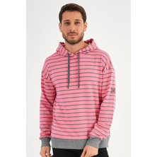 Alexander Gardi Çizgili Kapüşonlu Sweatshırt (UNX00242)