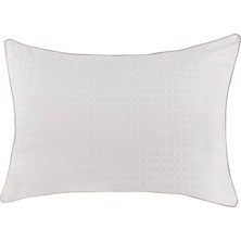 English Home Aura Boncuk Elyaf Yastık 50 x 70 cm Gri