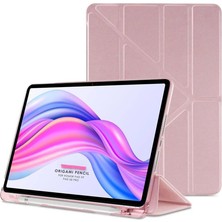 TEKNETSTORE Honor Pad X9 11.5'' Inç 2023 Tablet Uyumlu Kılıf Katlanır Kalemlikli Standlı Uyku Modlu Akıllı Kapak