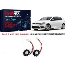 Sistem Led Market Volkswagen Golf 7 Mk7 2015 Sonrası Araçlar Için Kısa Far Tutucu LED Ampul Sabitleme Aparatı