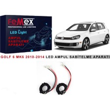 Sistem Led Market Volkswagen Golf 6 Mk6 Araçlar Için Kısa Far Tutucu LED Ampul Sabitleme Aparatı