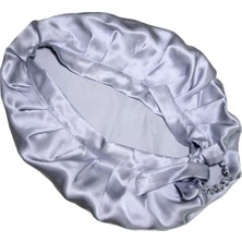 Manual Pürüzsüz Kadın Uyku Ş Bonnet Ş Simli Gri (Yurt Dışından)