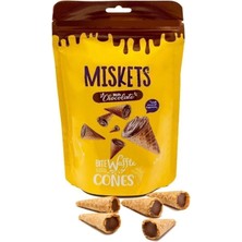 Miskets Sütlü Çikolata Dolgulu Mini Kornet 120 gr