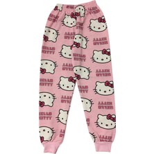 Arya Nisa Kids Kız Çocuk Hello Kitty Şardonlu Uzun Kollu Pijama Takımı