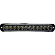 9V-36V 12 LED MİNİ BAR OFF-ROAD FONKSİYONLU ÇAKAR BEYAZ (190*28 MM)