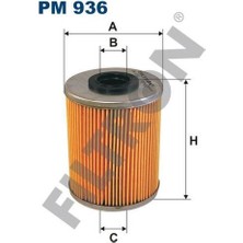 Filtron PM936 Mazot Filtresi Z13DT Z13DTJ X20DTH Y20DTH Astra G Corsa C Vectra B Vectra C Omega B Frontera B 5818508