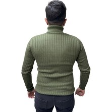 Boğazlı Triko Erkek Kazağı