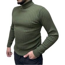 Boğazlı Triko Erkek Kazağı