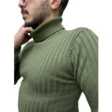 Boğazlı Triko Erkek Kazağı