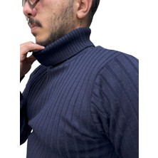 Boğazlı Triko Erkek Kazağı