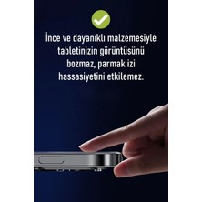 TEKNETSTORE iPad Air 13 Inç 2024 Uyumlu Nano Kırılmaz Ekran Koruyucu Şeffaf Esnek Cam  Tam Uyumlu