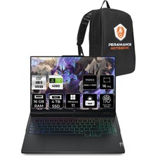 Lenovo Legion Pro 7 Intel Core I9 14900HX 16GB 4tb SSD RTX4080/12GB 175W 16" Qhd+ 240Hz W11P Taşınabilir Bilgisayar & Per4 Çanta 83DE0086TRP390