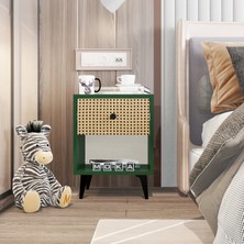 E-Moka Retro Çekmeceli Komodin