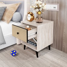 E-Moka Retro Çekmeceli Komodin