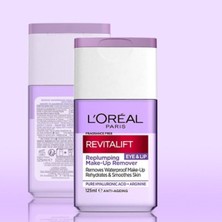 L'oreal Paris Revitalift Filler Hyaluronik Asit Çift Fazlı Göz Makyaj Temizleyicisi 125ML