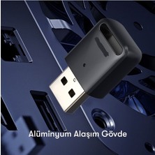 M91 Bluetooth 5.0 USB Aux Dönüştürücü - Ürün Rengi : Siyah