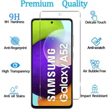 Etiget Samsung Galaxy A52 Temperli Cam Ekran Koruyucu 9h Ultra Koruma (3 Adet)