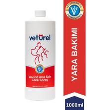 Veturel Yara ve Deri Bakım Spreyi 1000ML Hipokloröz Antialerjik Tahriş Bakım Refill