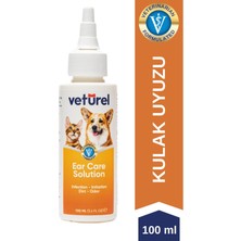 Kulak Bakım Solüsyonu 100ml Kedi Kulak Temizleme Koku Önleyici Kir Köpek Kulak Uyuzu