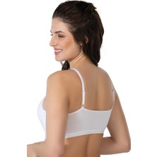 Neysekivar Beyaz Emay 1423 Modal Cotton Kaplı Büstiyer