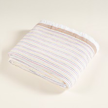 Zsa Zsa Zsu Faro Renkli Tek Kişilik Pamuk Pike