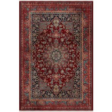 Kilim Home Mars 38 Klasik Bordo Vintage Stil Salon Halısı