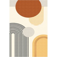 Modern Stil Soyut Halı Kilim Bej Halı Iskandinav Halı Salon Halısı Peluş Halı Yıkanabilen Halı