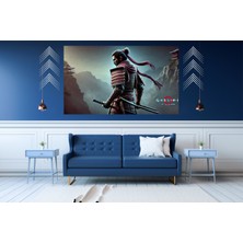 Ti Play Ti-Play Ghost 60 x 90 cm  Modern Samuray Pvc Çerçevesiz Tablo