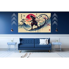 Ti Play Ti-Play Mıya 60 x 90 cm  Modern Samuray Pvc Çerçevesiz Tablo