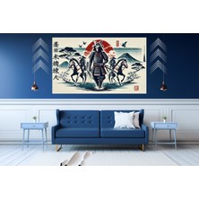 Ti Play Ti-Play Sudan Gelenler 60 x 90 cm  Modern Samuray Pvc Çerçevesiz Tablo