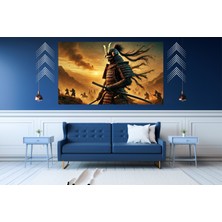 Ti Play Ti-Play Her Yer Ateş 60 x 90 cm  Modern Samuray Pvc Çerçevesiz Tablo