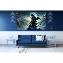 Ti Play Ti-Play Destansı 60 x 90 cm  Modern Samuray Pvc Çerçevesiz Tablo