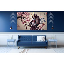 Ti Play Ti-Play Hanedan Muhafızı 60 x 90 cm  Modern Samuray Pvc Çerçevesiz Tablo