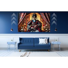 Ti Play Ti-Play Samuray Kadın Seppuku 60 x 90 cm  Modern Pvc Çerçevesiz Tablo