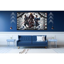 Ti Play Ti-Play Fıght For The Famıly 60 x 90 cm  Modern Samuray Pvc Çerçevesiz Tablo