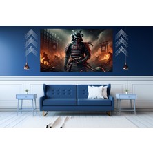 Ti Play Ti-Play Geçit Yok 60 x 90 cm  Modern Samuray Pvc Çerçevesiz Tablo