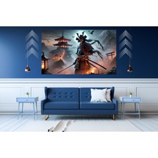 Ti Play Ti-Play Zombi Shogun 60 x 90 cm  Modern Samuray Pvc Çerçevesiz Tablo